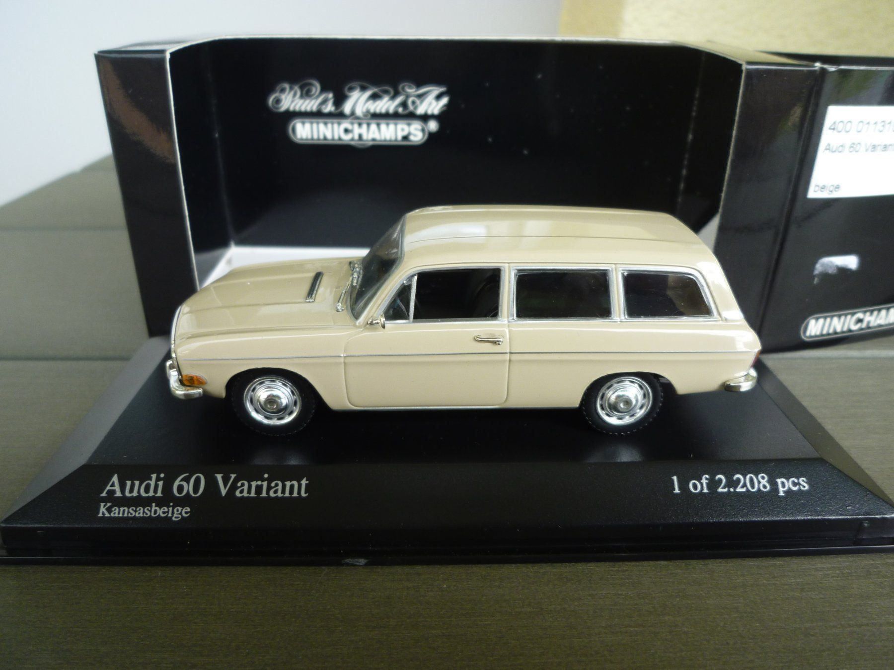 Minichamps Modellautos: Audi 60 Variant – Neu und originalverpackt aus Flawil von Imperiosud 3
