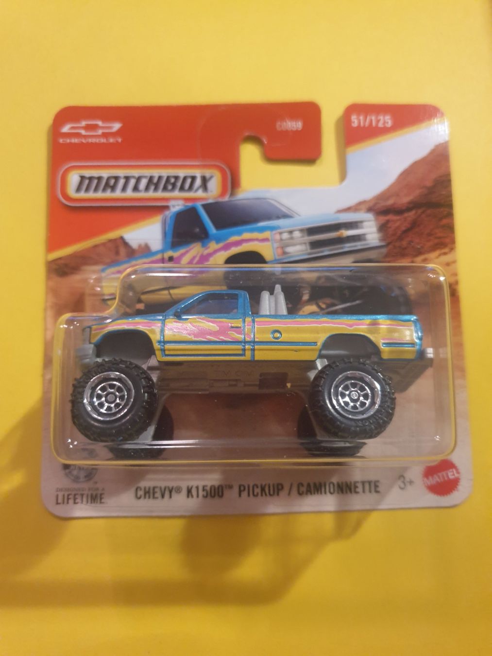 Matchbox Modellini d'auto: Matchbox CHEVY K1500 PICKUP – Nuovo e nell'imballaggio originale da Oftringen venduto da Rotor 2