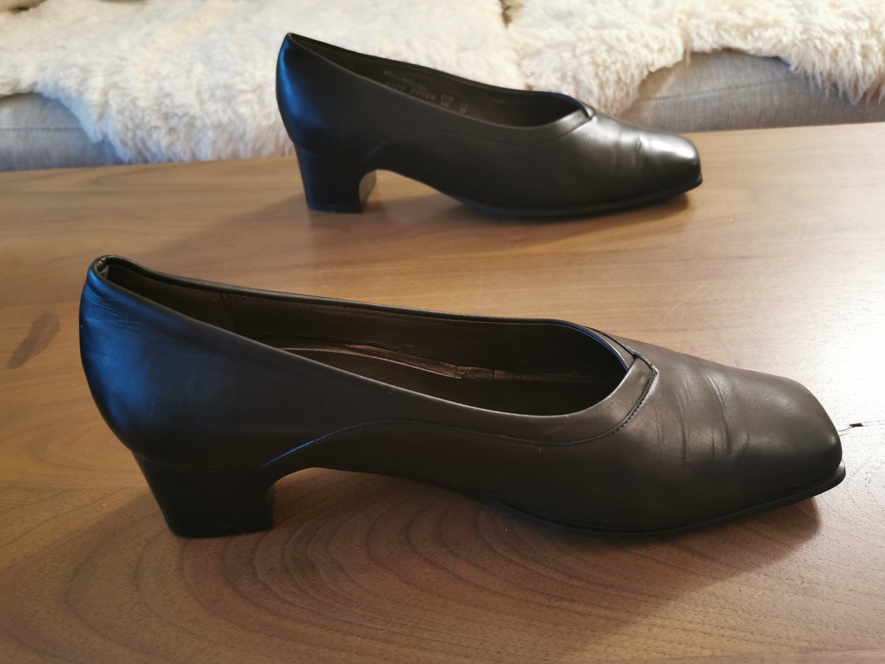 Mephisto Scarpe da donna: Damenschuhe Leder Mephisto Gr. 41, schwarz – Usato da Greifensee venduto da Lotusblume3 5