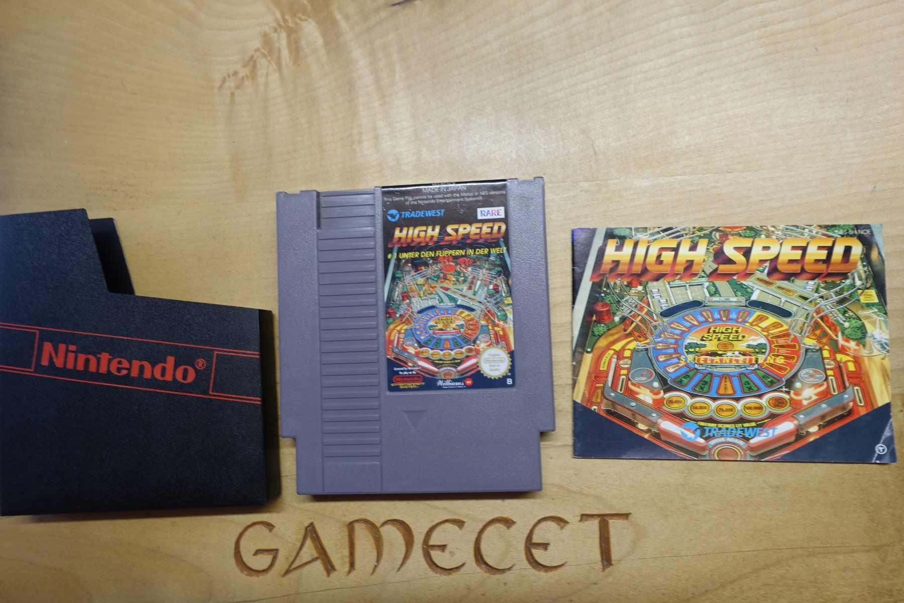 Nintendo Spiele: High Speed Pinball Flipper NES Nintendo PAL B – Gebraucht aus Steinach von Gamecet 7