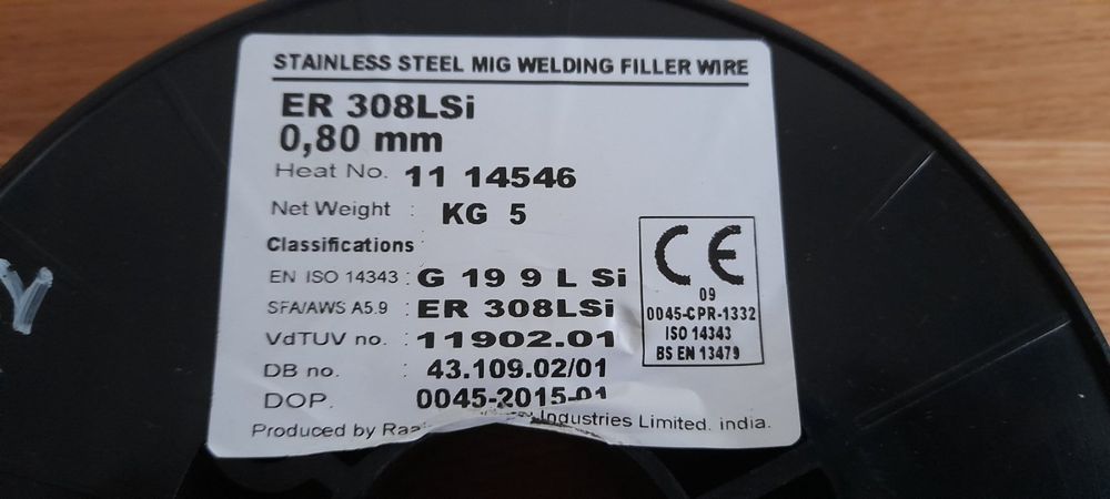 ATTUALE FILO DI Saldatura Acciaio Inox Elettrodo Buone Prestazioni - Foto 14