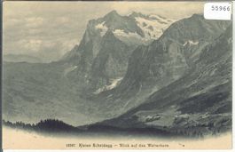 Kleine Scheidegg - Blick auf das Wetterhorn