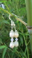 Wundervoller Ohrschmuck mit echten Süßwasserperlen Swarovski