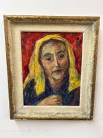 Ölgemälde auf Holz "die Mutter"von Paula Schudel-Petraschke