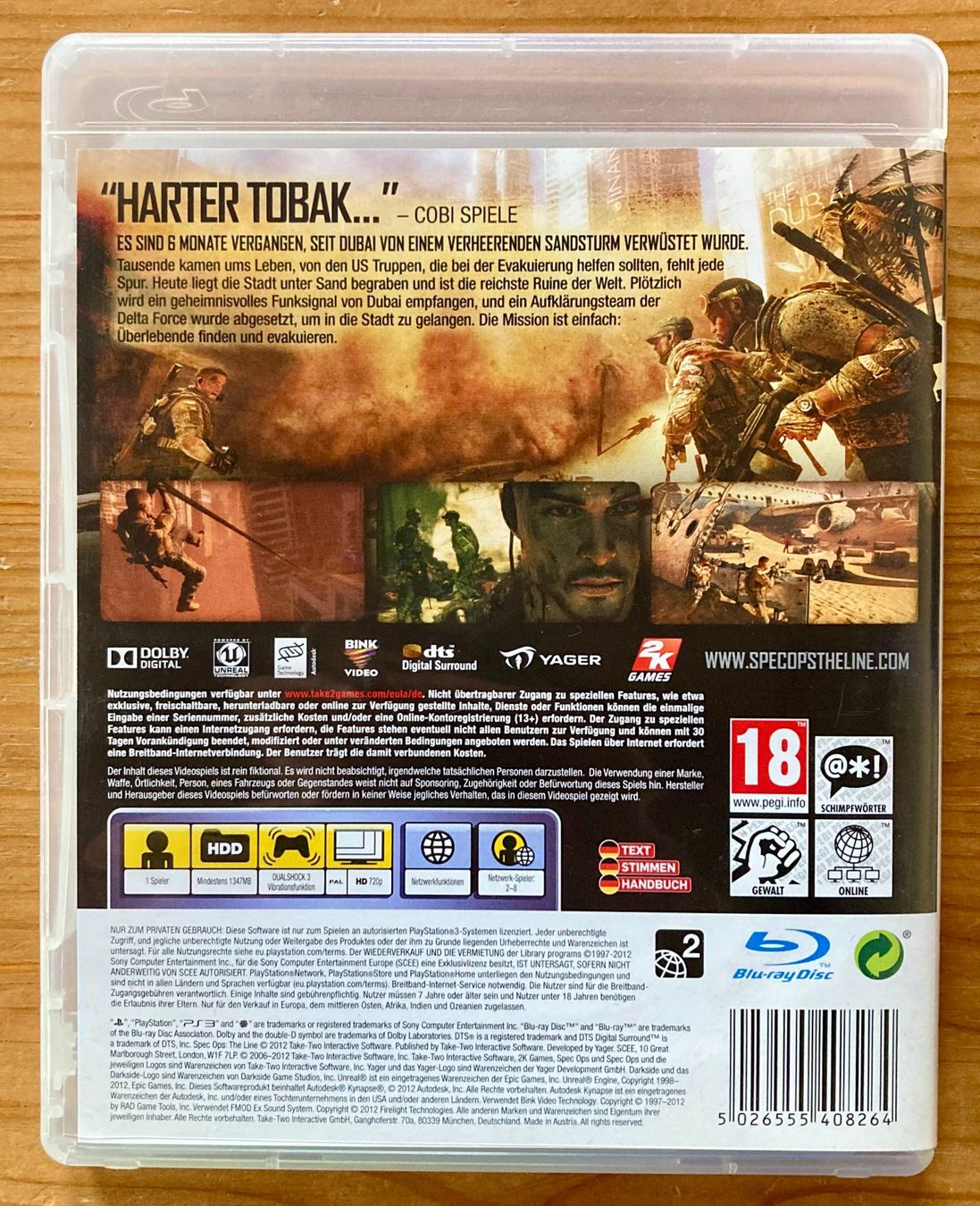 Sony Giochi: Spec Ops: The Line - PS3 – Usato da Zürich venduto da Djmotionch 3