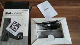 QNAP USB 3.2 Gen 1 auf 5GbE Adapter + 1 kabell