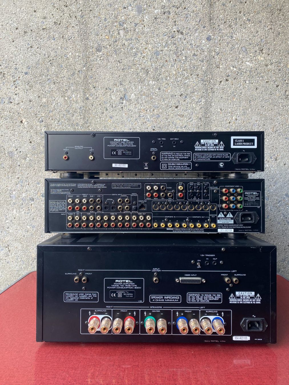 Rotel Amplificatori: Installation haut de gamme ROTEL ...RARE – Usato da Cudrefin venduto da HIFIFAN 5