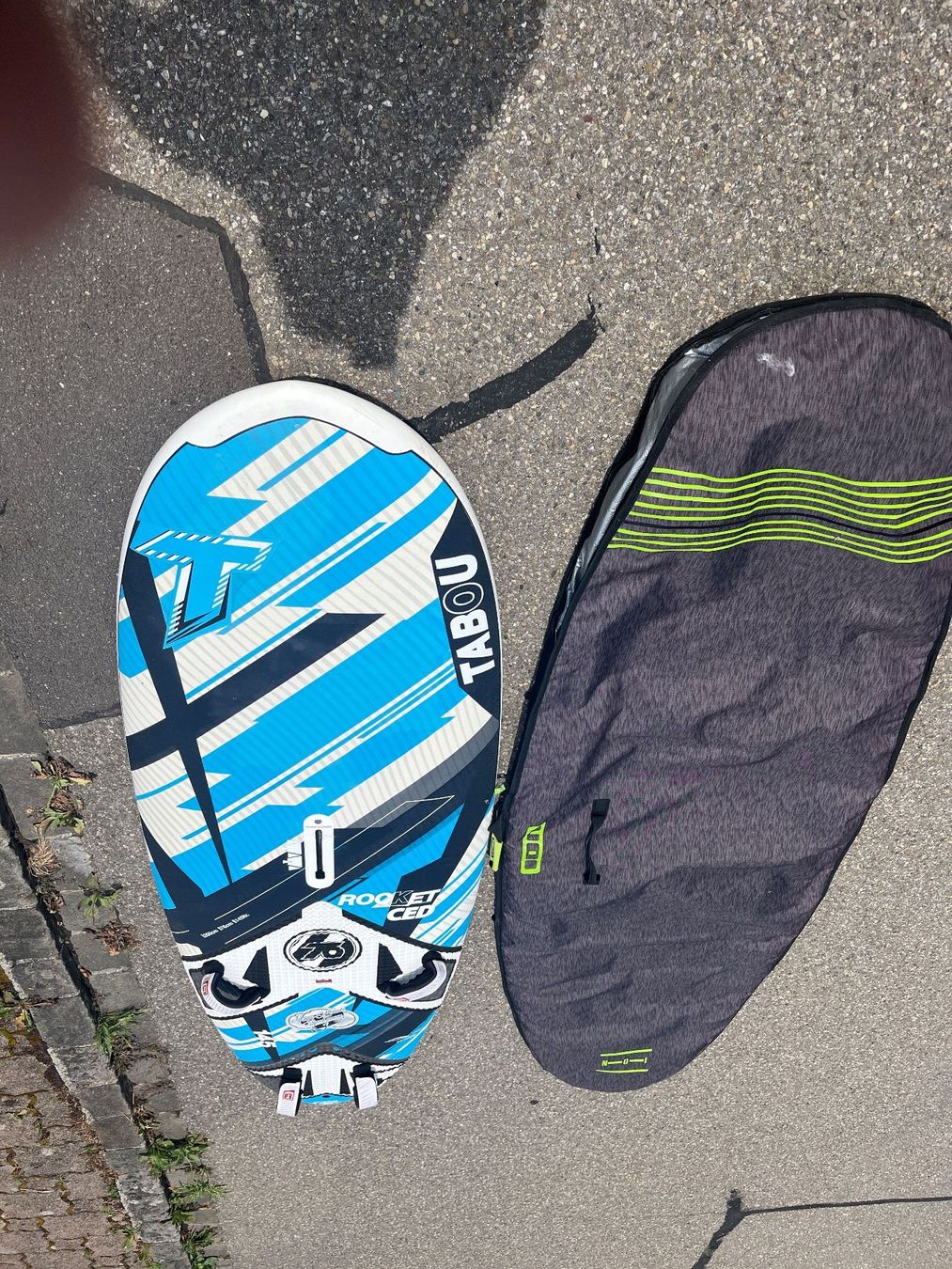 Tavole da surf e di nuoto: Surfbrett Tabou Rocket CED 145Liter (Jg ca.2019) – Usato da Rorbas venduto da Retorut 2