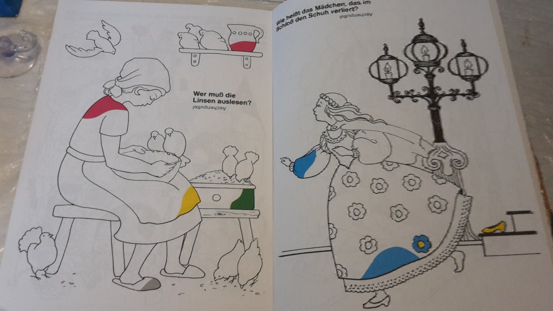 Bücher: Malbuch Märchen ratent malen – Neu und originalverpackt aus Schwarzenburg von Flamingo07 1