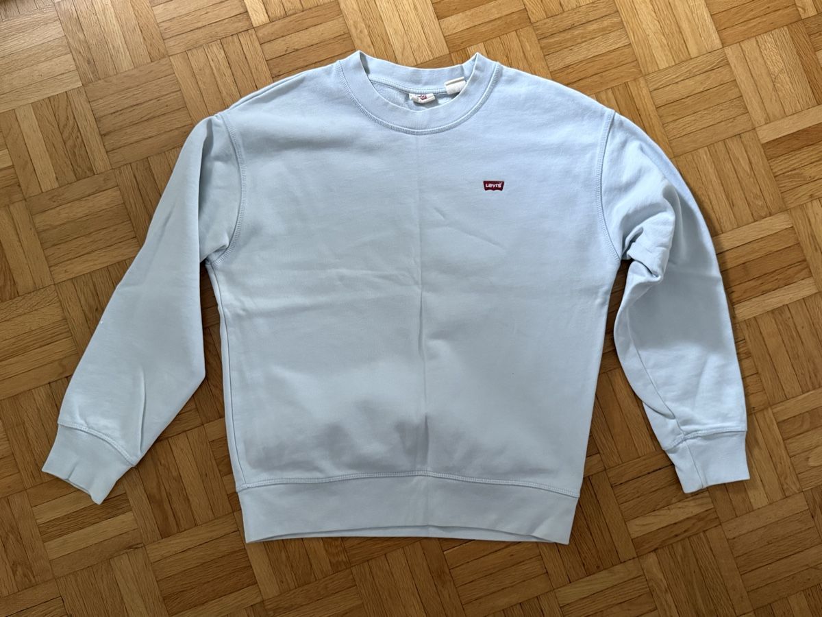 Levi's Maglioni & Felpe: Levis Pullover / Sweatshirt babyblau – Nuovo (secondo la descrizione) da Zürich venduto da olivia7747