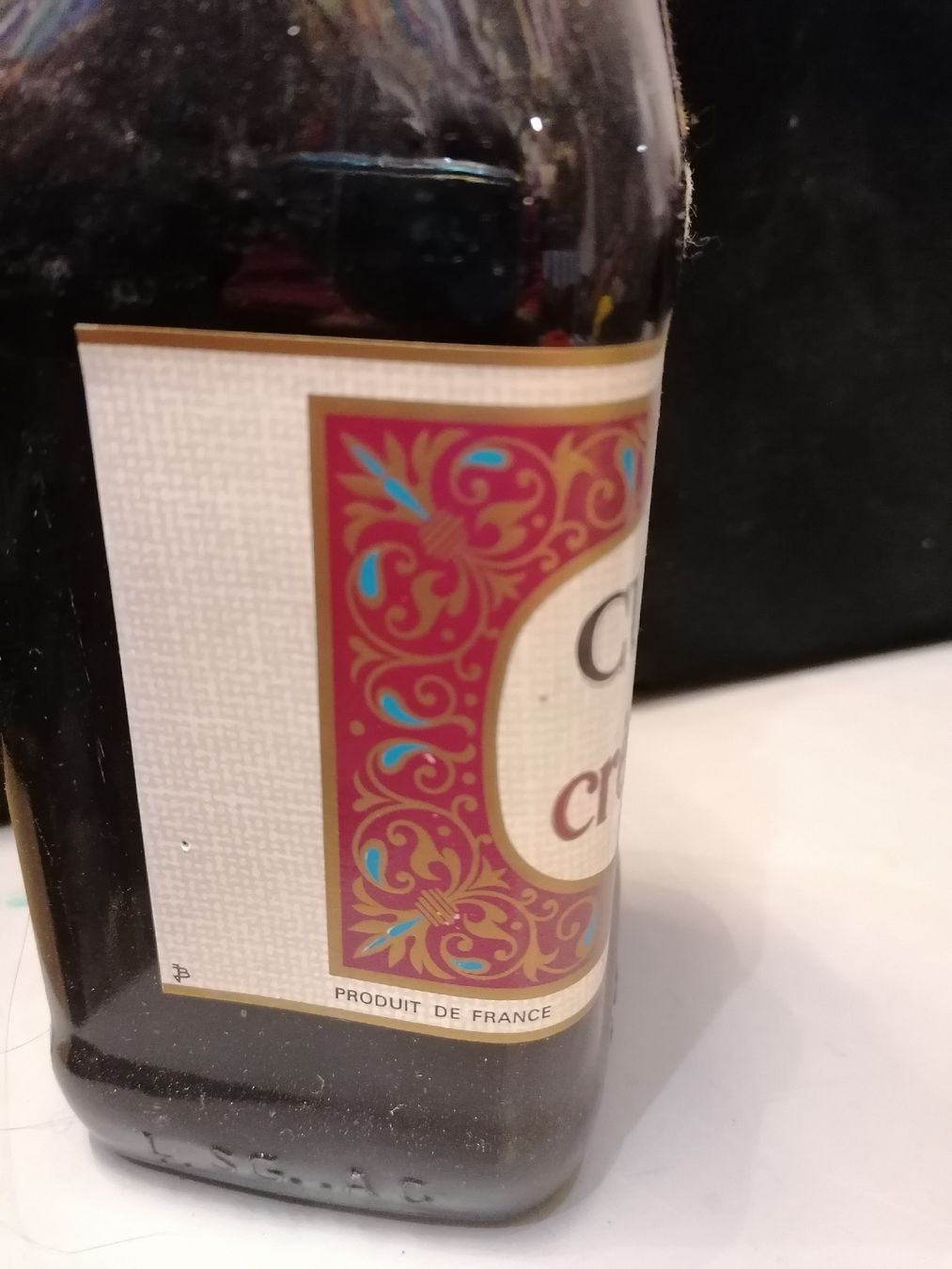 Bevande alcoliche: Crème de Cassis Cusenier Dijon, Vintage! – Usato da Genève venduto da Leboucheoreilles 7