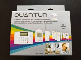 Quantum Alarmanlage Kabellos mit Telefonanruf-Funktion, Neu!
