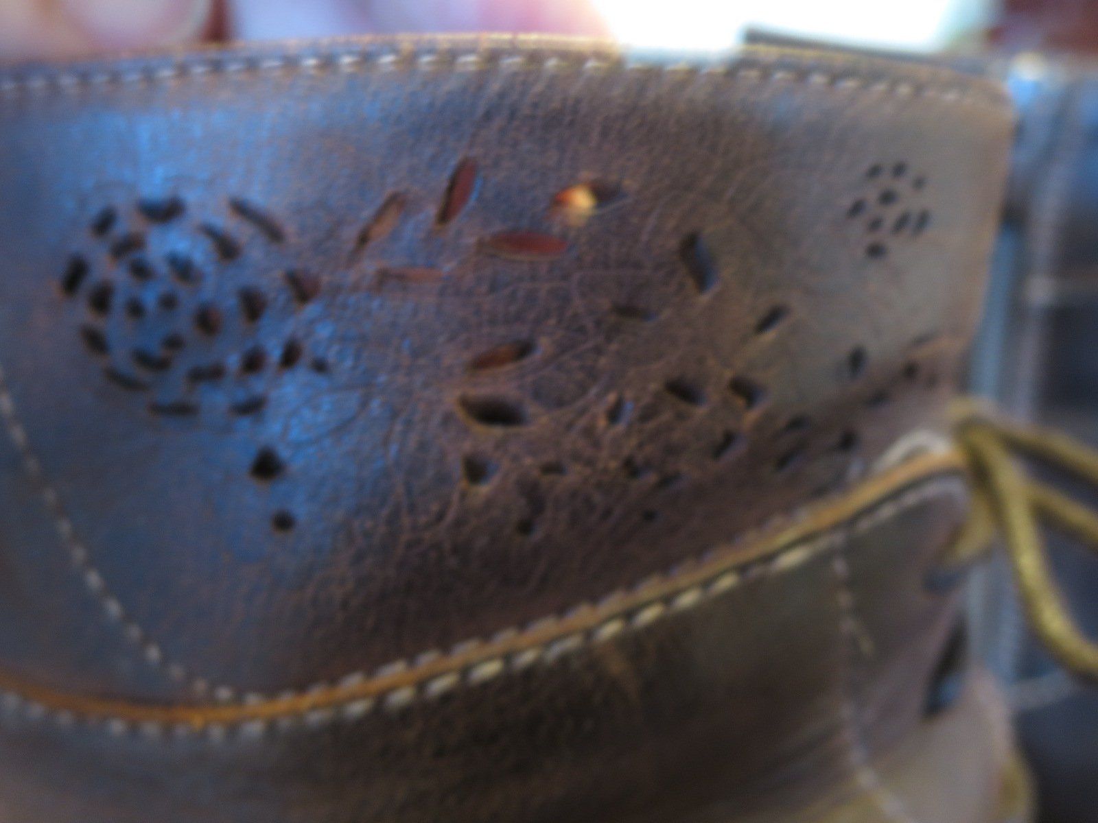 Neosens Scarpe da donna: Braune Leder Stiefeletten mit Absatz, Grösse 40 – Usato da Beromünster venduto da Balibon 3