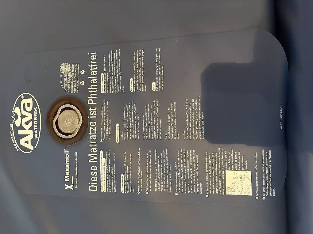 Letti: Wasserbett Akva 2.1x2.0 Meter – Usato da Schötz venduto da flo_6llh 2