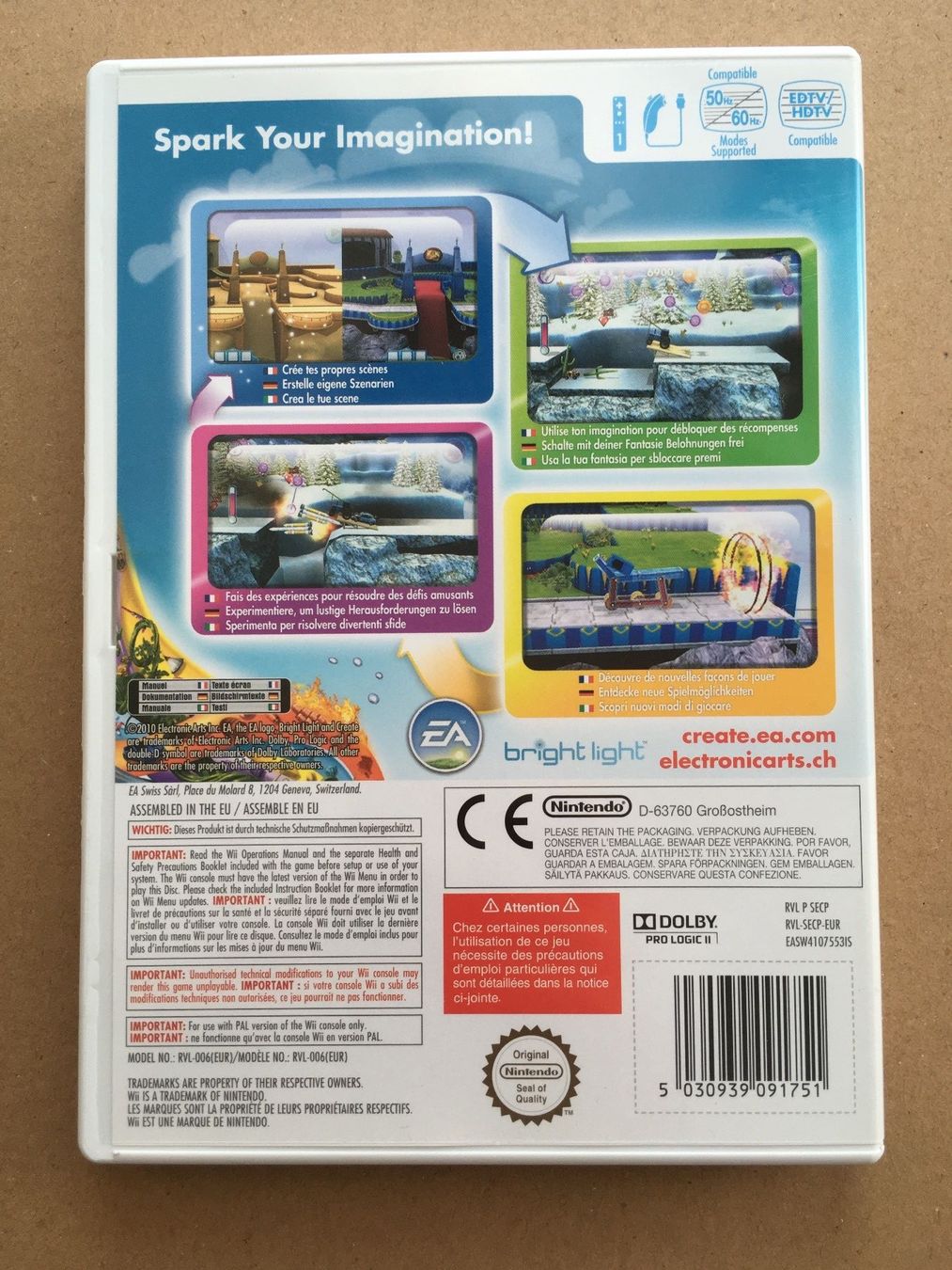 Nintendo Spiele: Create für Nintendo Wii – Gebraucht aus St.Gallen von MedienJoe 1