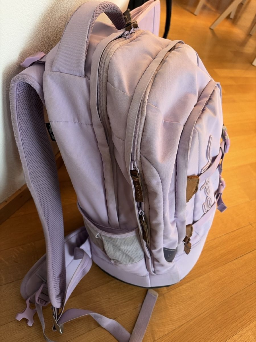 Borse & Zaini: Satch Rucksack Lila mit Zubehör – Usato da Fehraltorf venduto da stfan 2