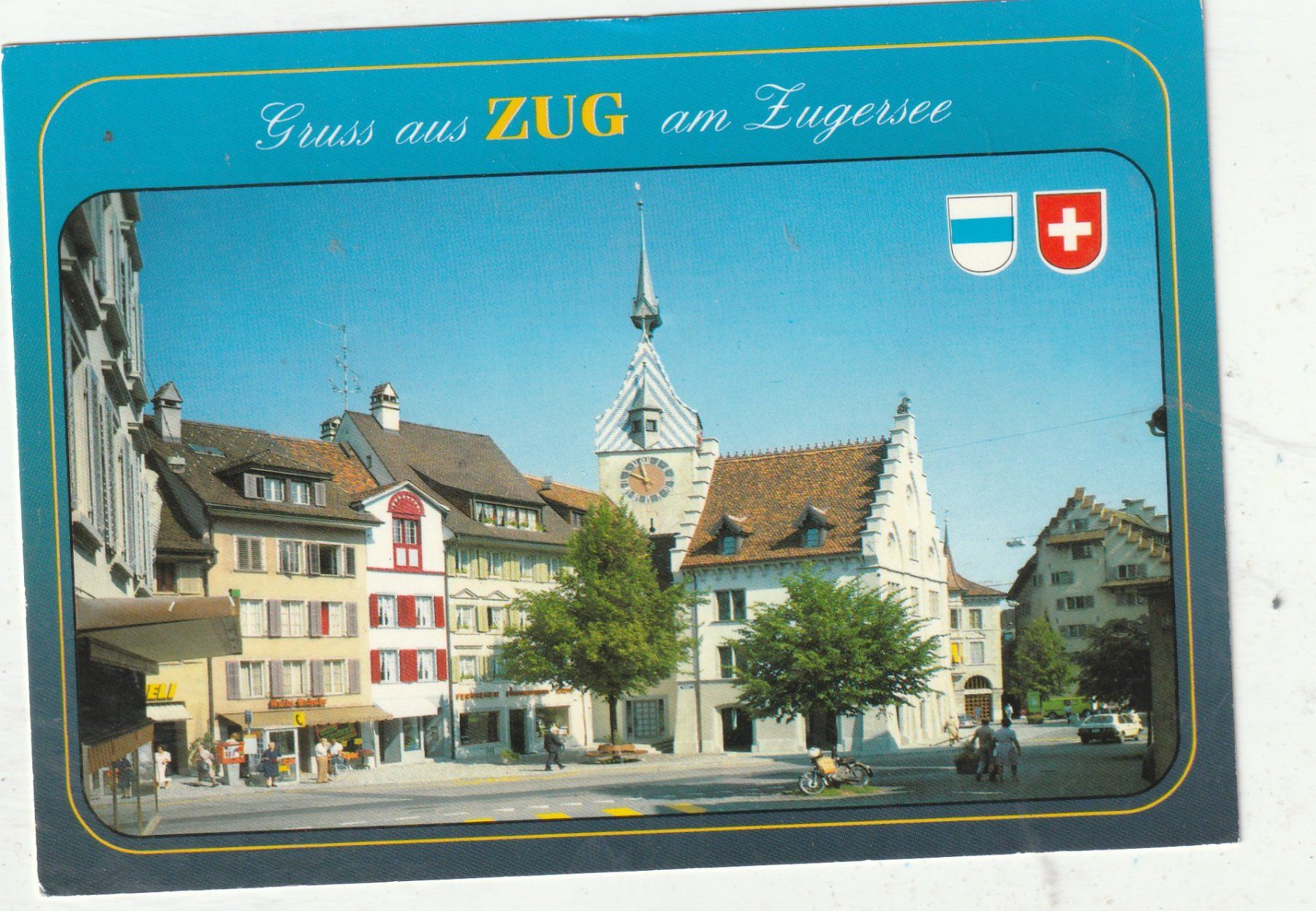 Cartoline postali: Zug Altstadt – Usato da Lumbrein venduto da made02