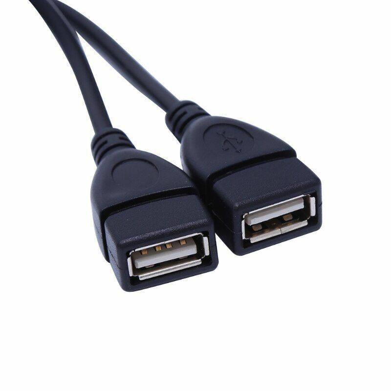 Unità & Adattatore: Splitter Adapter USB A Stecker auf 2x Buchse Kabel Verlänger – Nuovo (secondo la descrizione) da Kirchdorf AG venduto da csnmclub 2