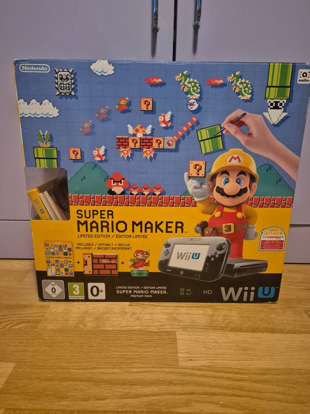 Nintendo Konsolen: Wii U Konsole limited edition Mario Maker – Gebraucht aus Greifensee von Misheru