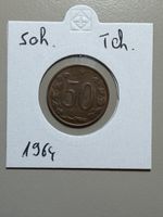 Tchécoslovaquie - 50 haleru - 1964