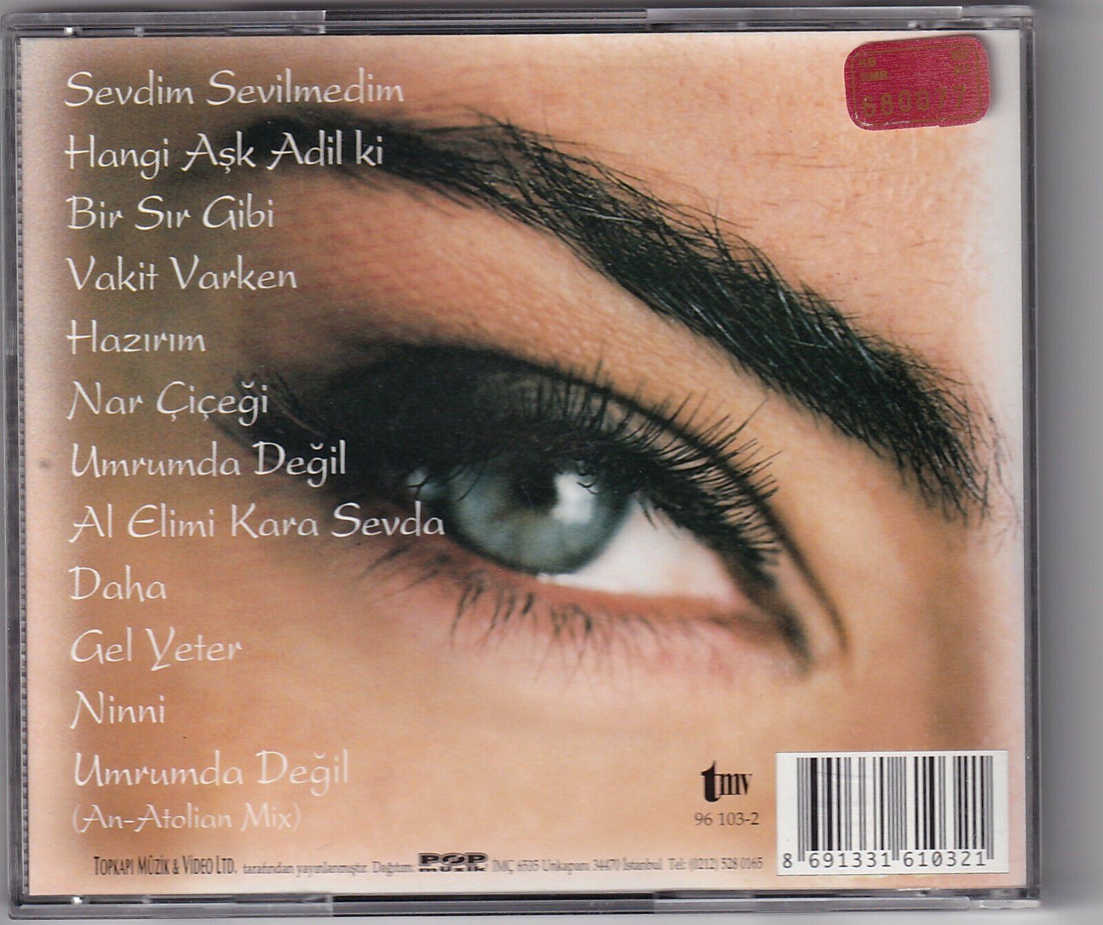 CD: CD Hazirim von Candan Erçetin – Usato da Heerbrugg venduto da sve_p826 1