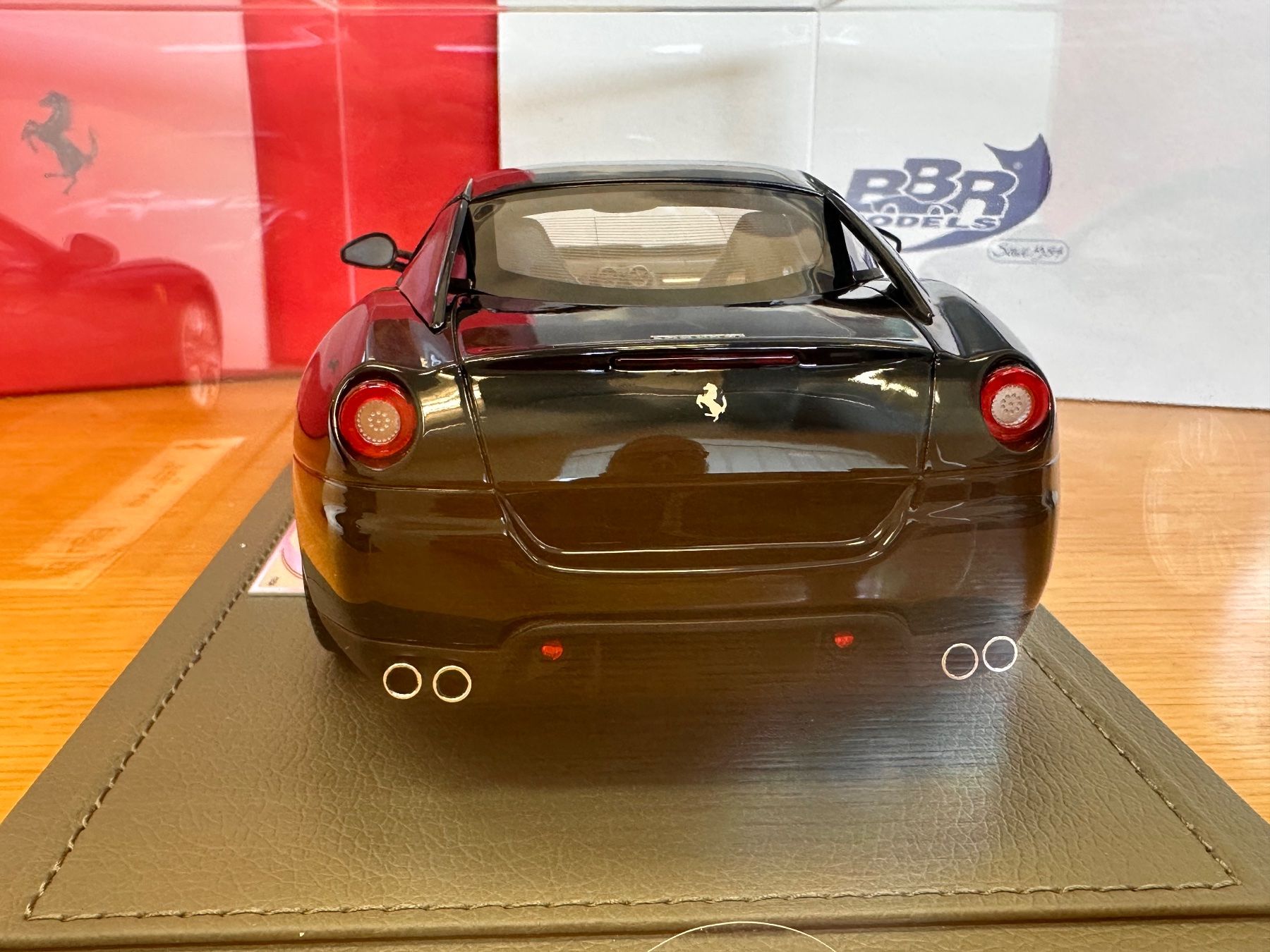 BBR Models Modellautos: Ferrari  599 GTB 1/18 nero Handschaltung – Neu und originalverpackt aus Stein AR von Krabbe2 3