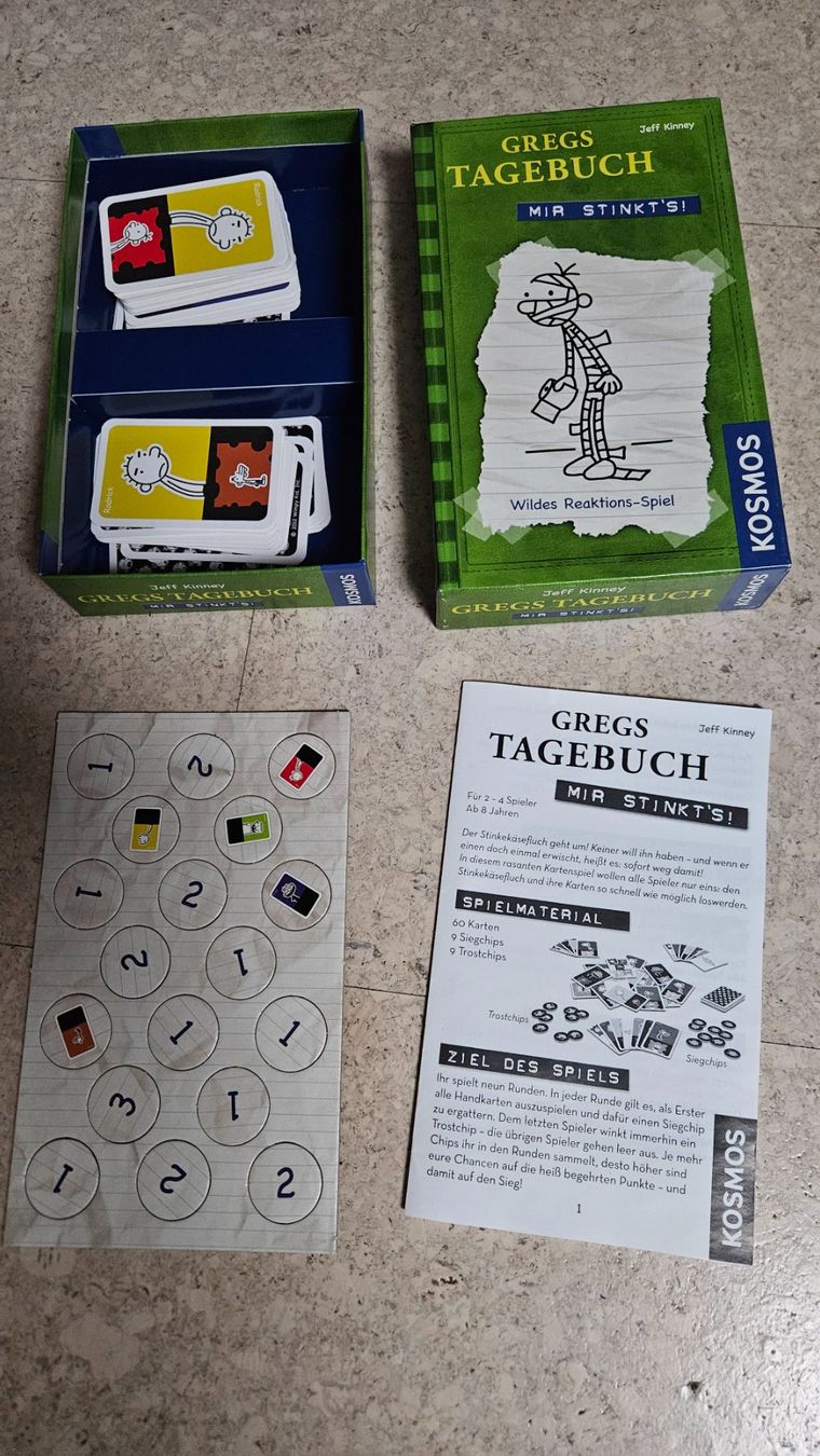 Kosmos Giochi: Geschicklichkeitsspiel Gregs Tagebuch – Nuovo (secondo la descrizione) da Münchenbuchsee venduto da Yothu 1