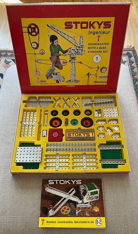 Boîte Complémentaire Stokys 1A – Set Supplémentaire Années 1950-60 – Meccano