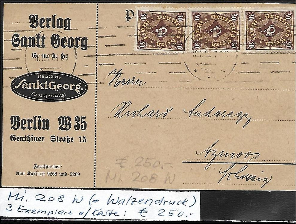 Deutschland ab 1898 17 Belege Kaufen auf Ricardo