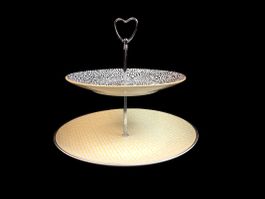 H&H TABLE ART Porzellan Etagere
