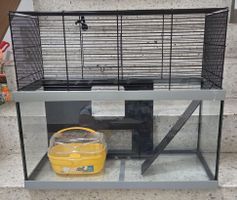 Hamsterkäfig mit Zubehör- Ideal für den Winter!