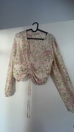 Bluse mit Blumenmuster