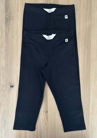 3/4 Leggins Gr.128 schwarz