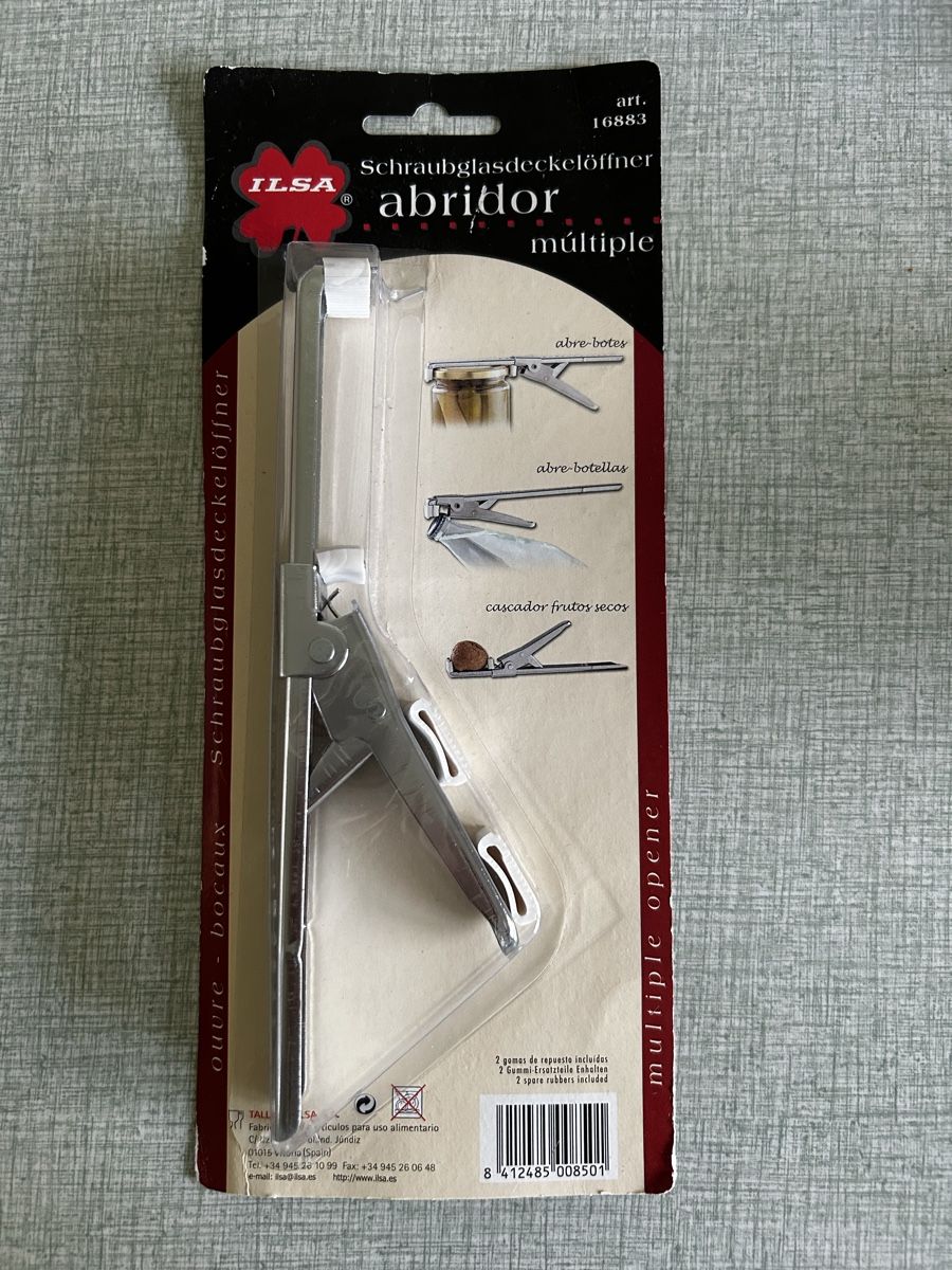 Küchengeräte: Deckelöffner für Schraubgläser neu – Neu und originalverpackt aus Winterthur von Sunshineandrain