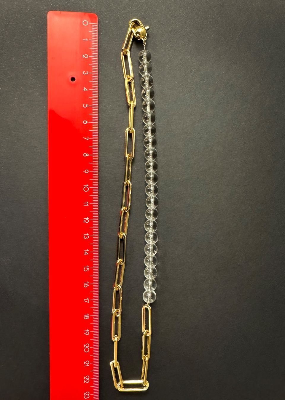 Catenine: Halskette aus vergoldetem Messing – Usato da Zürich venduto da gregart 3