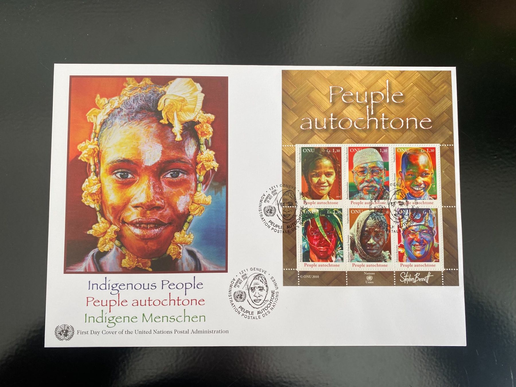 Tutti i francobolli: 2010 / ONU UNO Genf / FDC / Znr: 744-749 – Usato da Grand-Lancy venduto da Dany1973