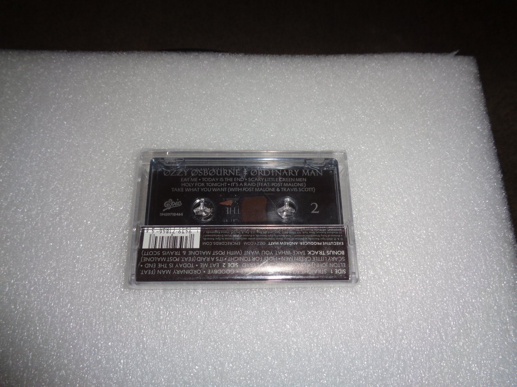 Kompaktkassetten: MC. Ozzy Osbourne/ Ordinary Man. 2000 Limited – Neu und originalverpackt aus trimbach von Stonehenge1955 1