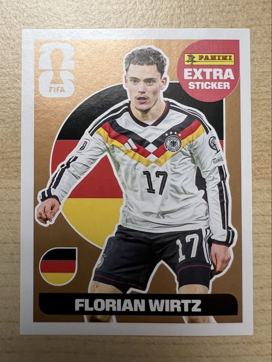 Panini Carte collezionabili: Panini Extra Sticker Florian Wirtz – Nuovo (secondo la descrizione) da Winterthur venduto da Pirulin