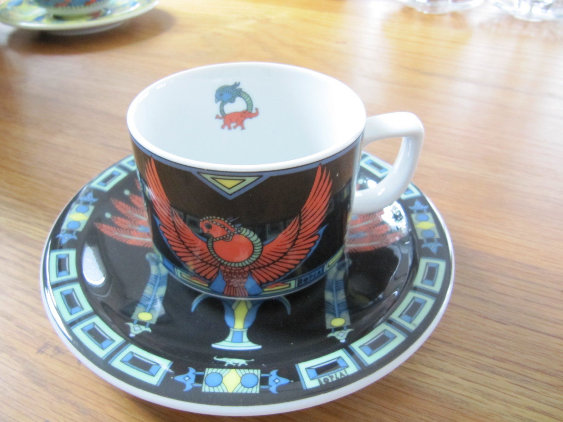 Bopla Tassen: Bopla! Tasse mit Unterteller, Original – Gebraucht aus Selzach von Sennemeitschi11