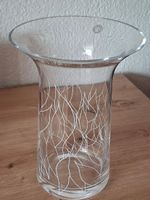 Rosenthal Danmark signierte Glasvase mit filigranem Dekor
