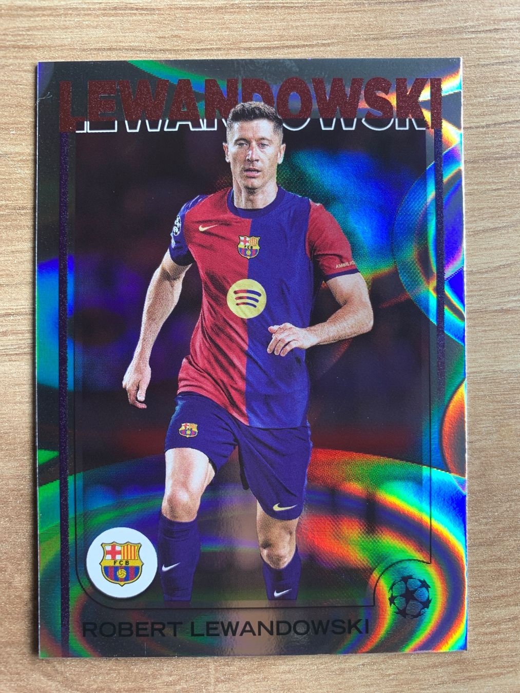 Topps Cartes à collectionner: Soccer Robert Lewandowski Flagship Raindrops Topps 2025 – D'occasion à Netstal par Clutch79Cardz