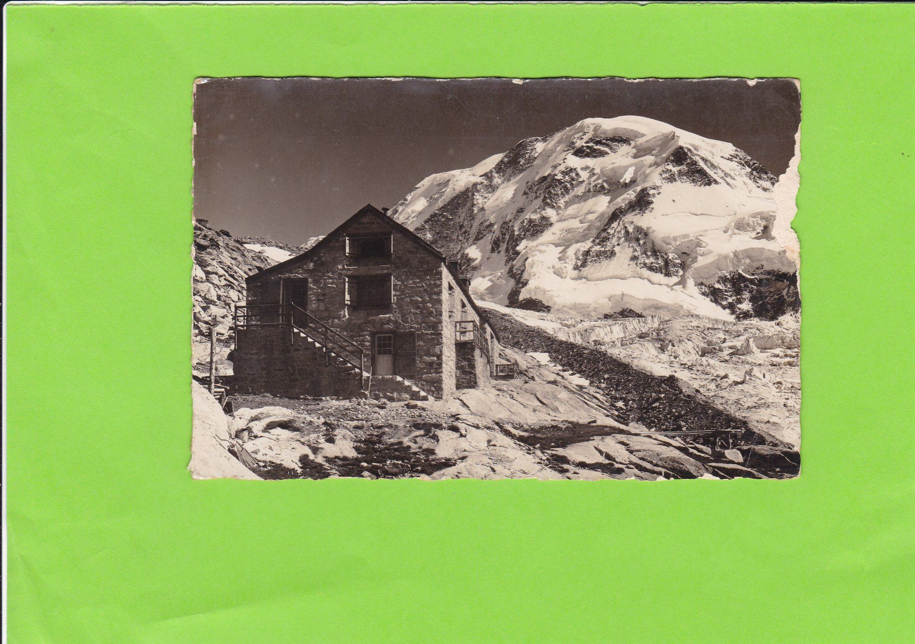 Ansichtskarten: 6130 Monte Rosa-Hütte, E. Gyger – Gebraucht aus St. Peterzell von neckertal