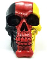 Totenkopf Modell Deutschland Belgien Schädel EM WM Fussball