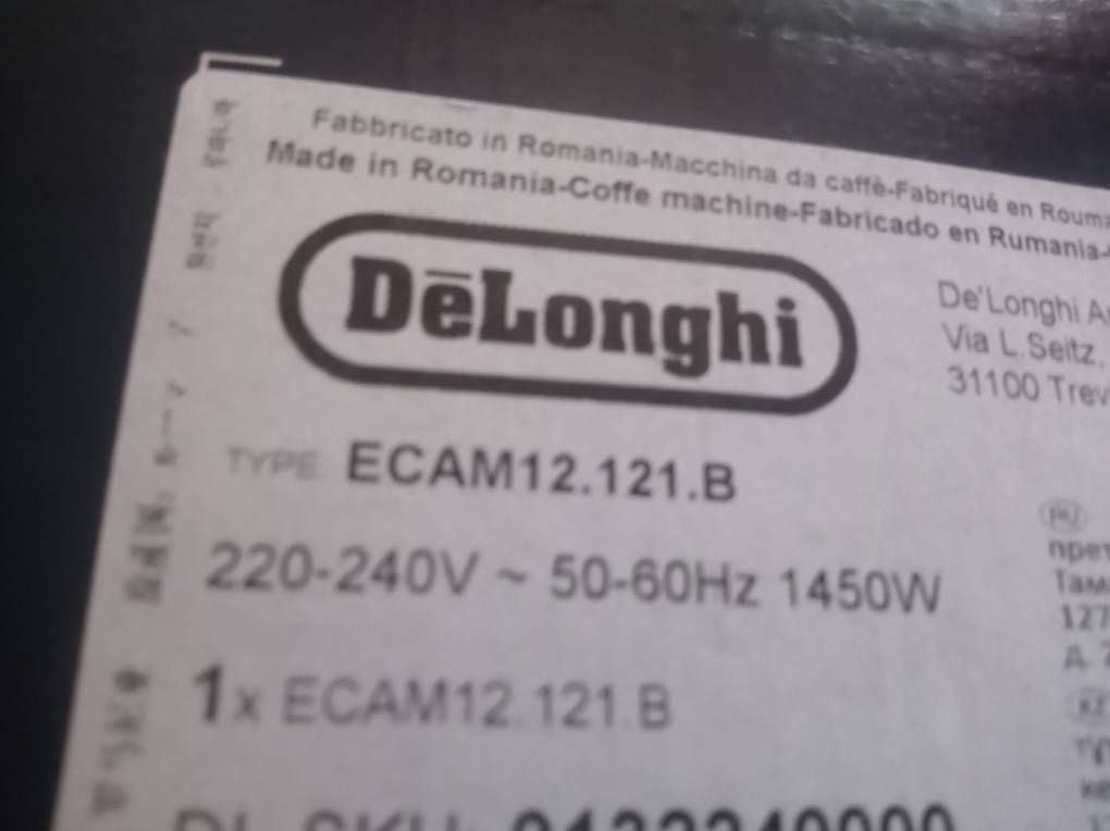 Kaffeemaschinen & Espressomaschinen: DeLonghi ECAM 12.121.B – Gebraucht aus Boltigen von quintus92 2