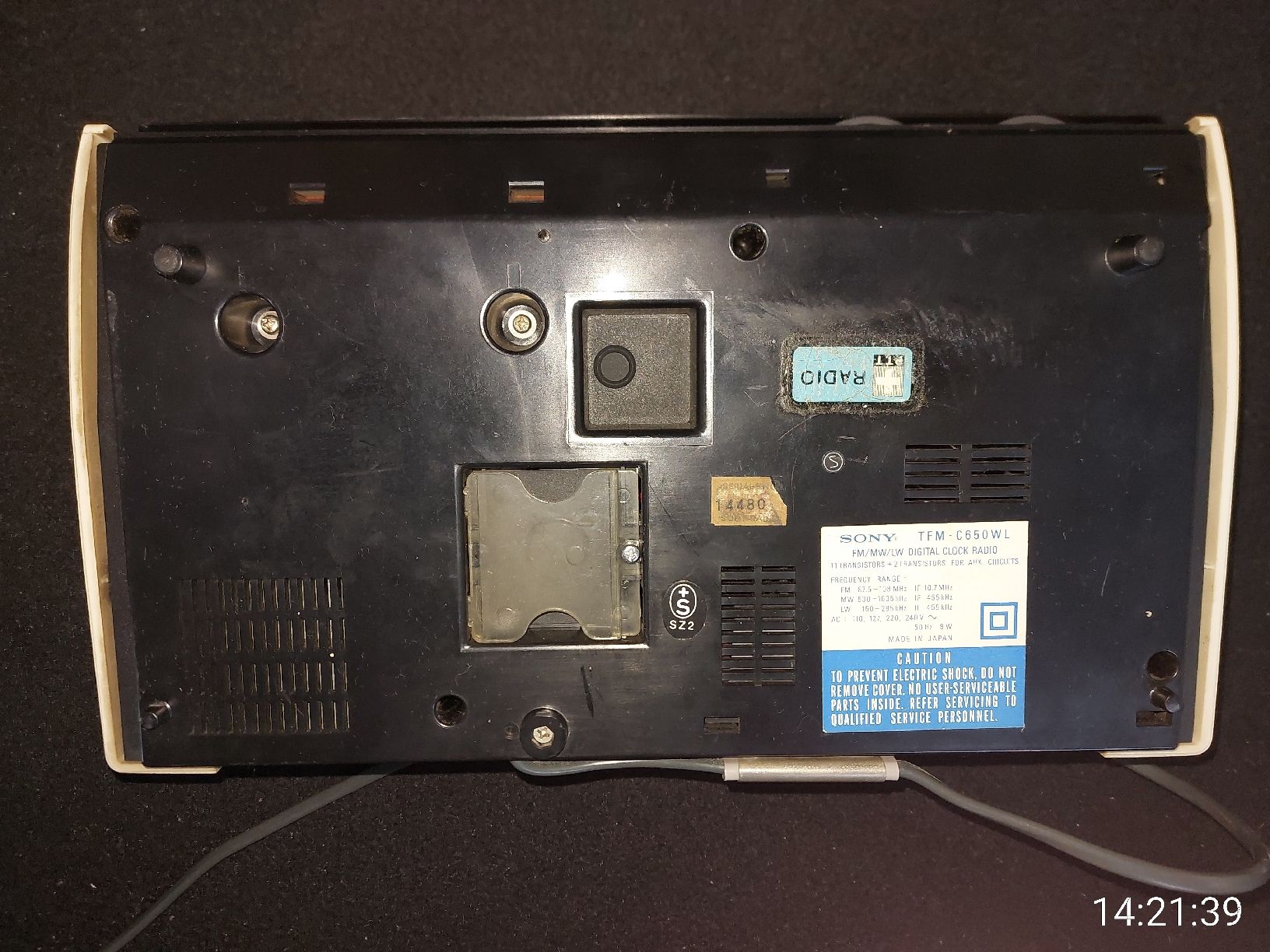 Sony Wecker: Sony Radiowecker Digimatic Litetime – Gebraucht aus Bäch SZ von Retroandy 2