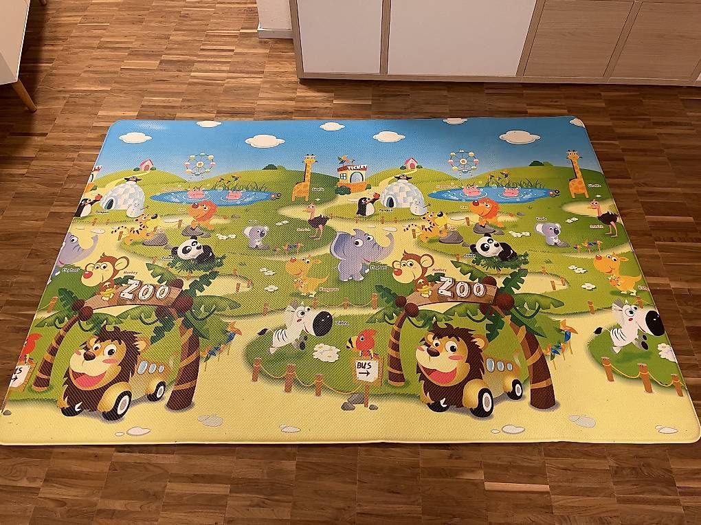 Tappeto da gioco: Dwinguler Spielmatte, 190 x 130 cm, Zoo – Usato da Zürich venduto da Medulla 1