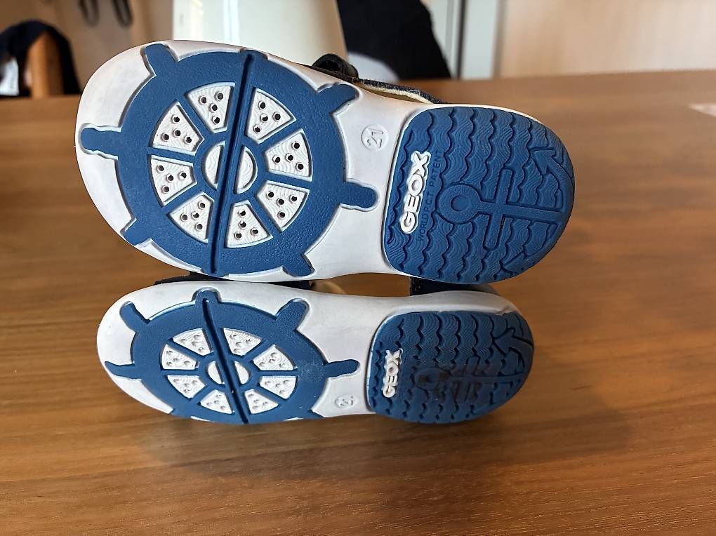 Geox Scarpe per ragazzi: GEOX Leder Sandale, Gr. 21 – Nuovo (secondo la descrizione) da Bern venduto da annbobern 2
