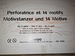 Perforatrice a motif bricolage