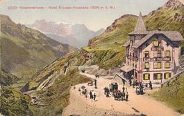 Klausenstrasse Hotel Stempel + 1910