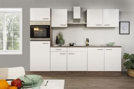 815 Küchenzeile Singleküche 270cm E/Y/W - Küche Einbauküche
